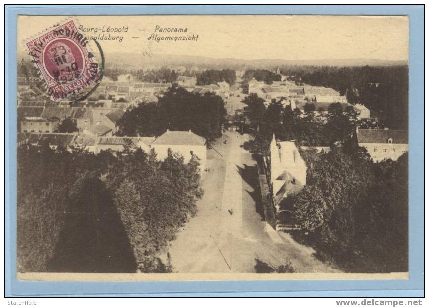 LEOPOLDSBURG DORPSOVERZICHT  BOURG LEOPOLD PANORAMA  EN 1926 - Leopoldsburg