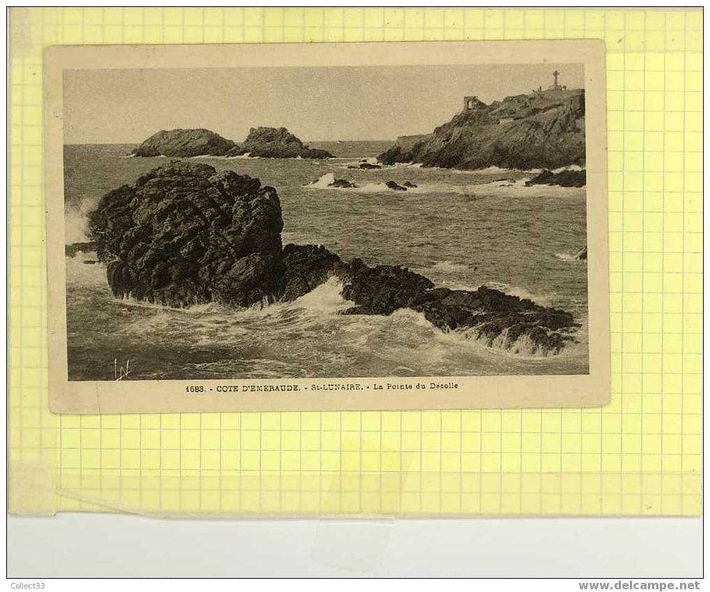 35 - St-Lunaire - La Pointe Du Décolle - CPA 1931 - Ed Laurent-Nel N° 1683 - Saint-Lunaire