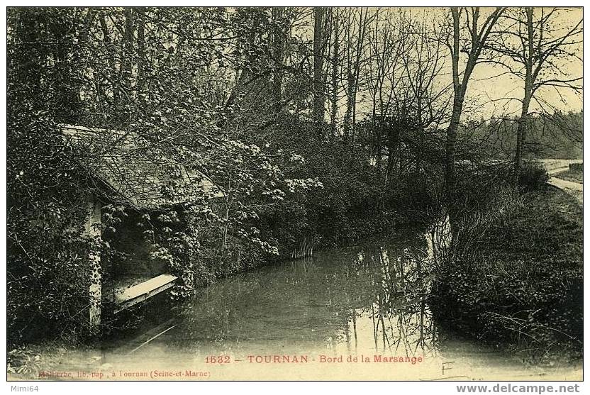 77 . TOURNAN .  BORD DE LA MARSANGE . ( LAVOIR  ) - Tournan En Brie