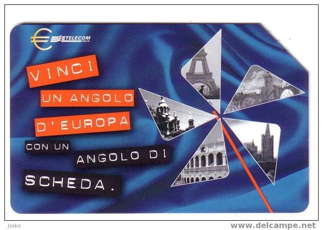 ITALY - Vinci Un Angolo D`Europa - Italia - Públicas Ordinarias