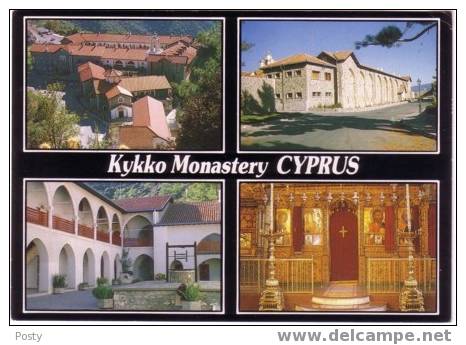 CPSM - CHYPRE - Monastére De Kykko - Multivues - Coul - Ann 80 - - Cyprus