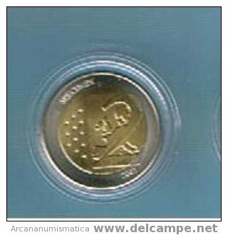 ALEMANIA 2 EURO PRUEBA SPECIMEN 2005 FIFA 2006 Pieza MUY RARA/VERY RARE  DL-113 - Allemagne