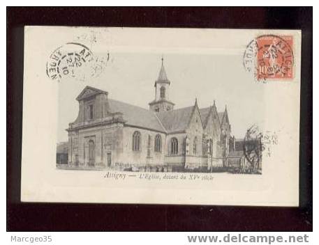 010676 Attigny L'église Datant Du XVe Siècle édit.nouvelle Deroche Couleur Belle Carte - Attigny