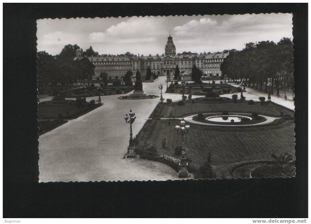 KARLSRUHE Postcard GERMANY - Karlsruhe