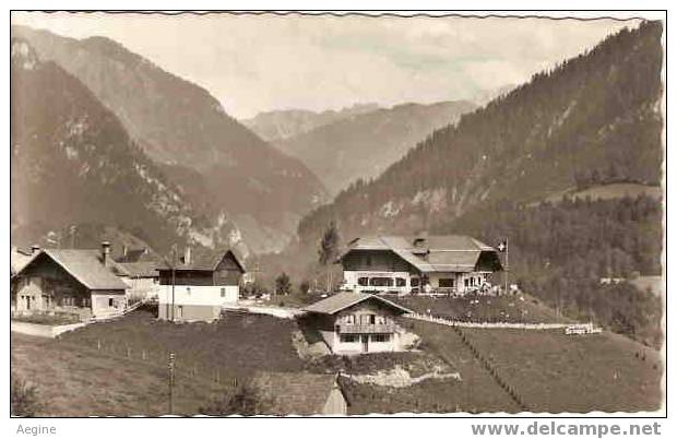 SUISSE - Ref No 88- Le Vieux Chalet A Cresuz Et Les Gastlosen  - Bon Etat  - - Crésuz