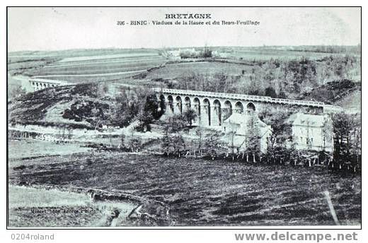 Binic - Viaduc De La Hasée Et Du Beau Feuillage - Binic