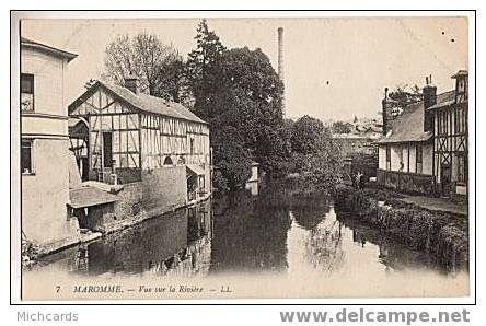 CPA 76 MAROMME - Vue Sur La Riviere - Maromme