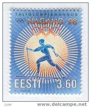 Estonia 1998. Olympic Games Nagano - Hiver 1998: Nagano