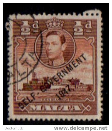 MALTA    Scott: # 209   F-VF USED - Malta (...-1964)