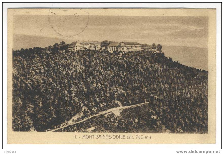 *67 - BAS RHIN - MONT SAINTE-ODILE (alt.763 M) - Sainte Odile