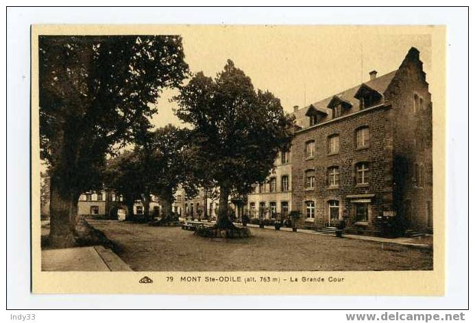 - MONT-STE-ODILE . LA GRANDE COUR - Sainte Odile