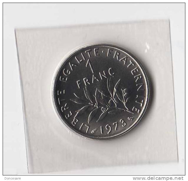 ** 1 FRANC SEMEUSE 1973 FDC Sous/vide **85** - 1 Franc