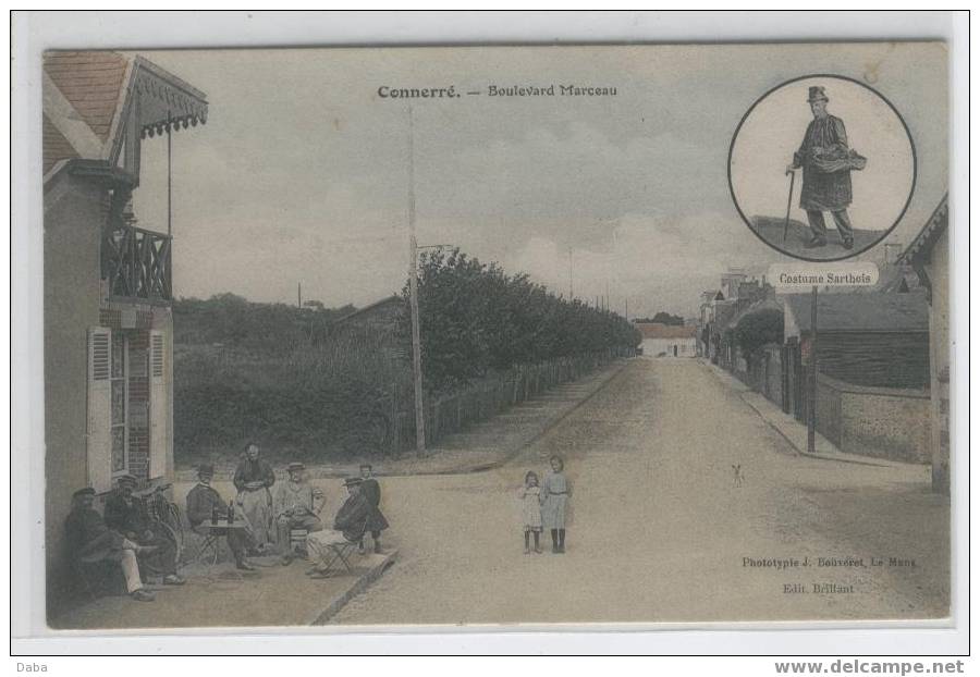 CONNERRE .  BOULEVARD  MARCEAU - Connerre