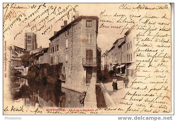 MONTBRISON  1903  QUAI DE LA PORCHERIE - Montbrison