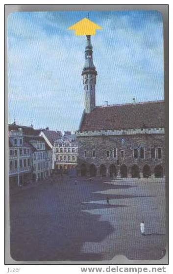 Estonia. 1993. Tallinn Town Hall. C-card (First Lot) - Estland