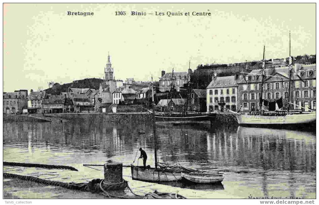 BINIC - Les Quais Et Centre - Binic