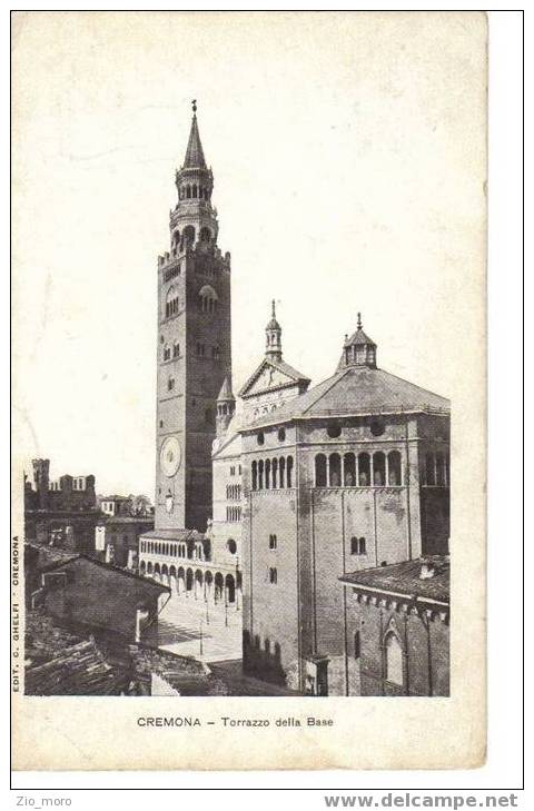 CREMONA 1900 Ca "Torrazzo Della Base" Precursoria Formato Piccolo - Cremona