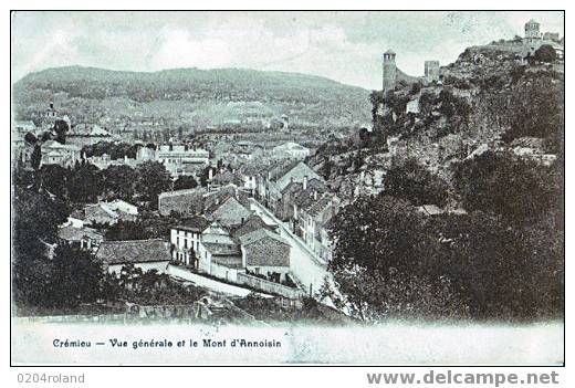 Crémieu - Vue Générale Et Le Mont D'Annoisin - Crémieu