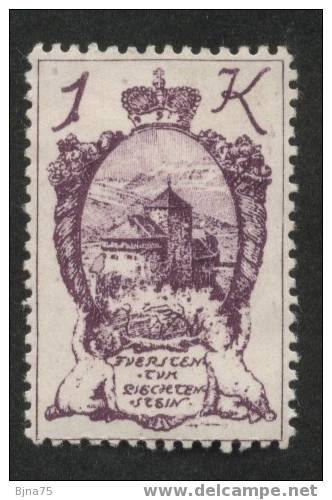 LIECHTENSTEIN 1920   N° YT  35**  -   Cote 1.50 Euro   -  MNH - Ungebraucht