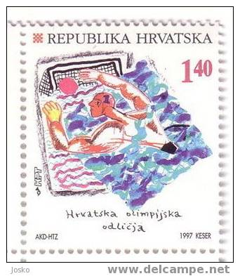 WATER POLO - Olympic Games Atlanta 1996. ( Croatian MNH** ) Jeux Olympiques Juegos Olimpicos Olympische Spiele Olympiadi - Water Polo