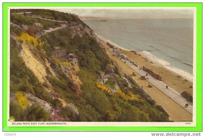 BOURNEMOUTH, UK - ZIG-ZAG PATH,EAST CLIFF - ANIMATED - WADE´S PHOTOGRAPHS - - Bournemouth (from 1972)