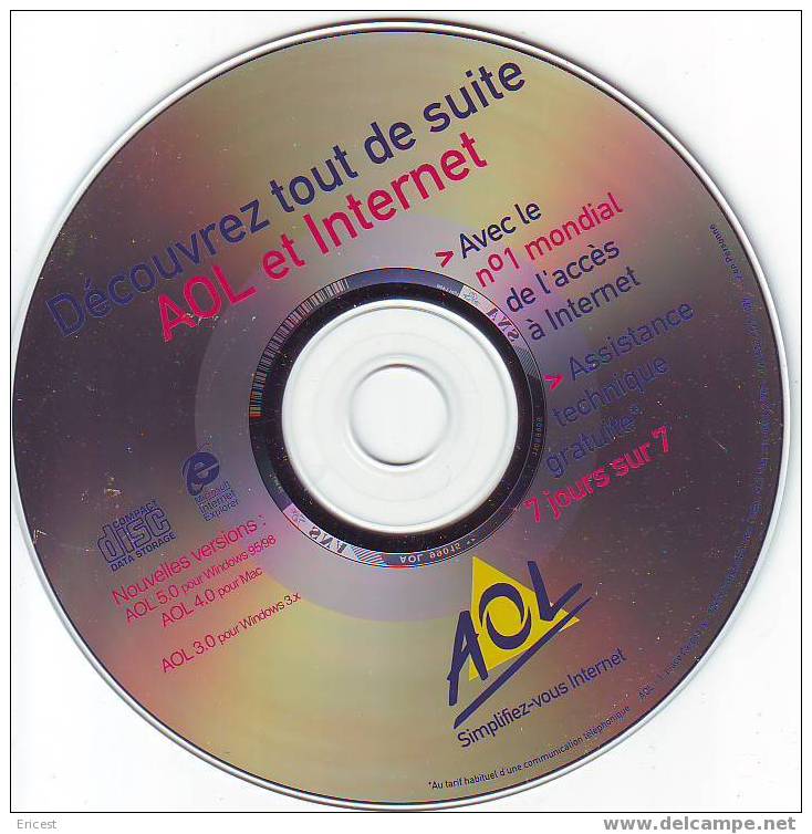 CD SEUL AOL ET INTERNET AOL 3.0 - Internetanschluss-Sets