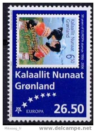 Europa Cept - 2006 - Groenland (50 Ans De Timbres Europa) ** - 2006