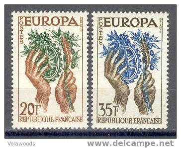 Francia - Serie Completa Nuova: Europa CEPT 1957 - 1957