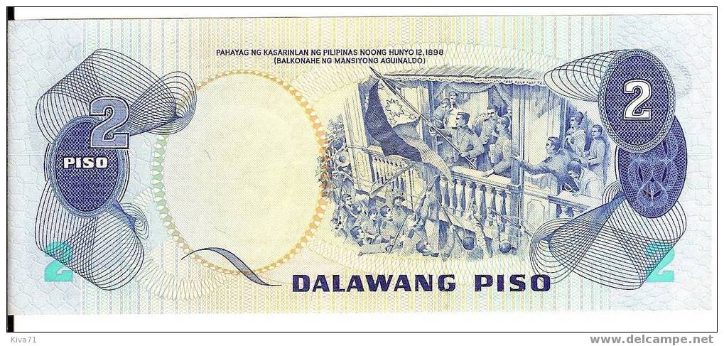 2 Piso  "PHILIPPINES"   Commémoratif  Pape J.P II  P166 UNC  Ro 46 - Filippijnen