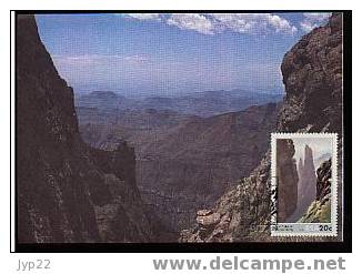 Jolie FDC Carte Maximum RSA Afrique Du Sud 20-11-1986 - Paysage De Montagne Mont-aux-Sources - FDC