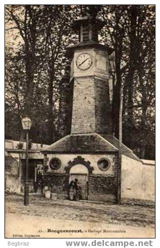 ROCQUENCOURT      13 HORLOGE MONUMENTALE - Rocquencourt