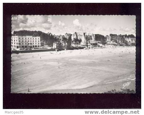 12842 St Lunaire La Grande Plage & Les Hôtels édit.artaud N°4 Belle Cpsm - Saint-Lunaire