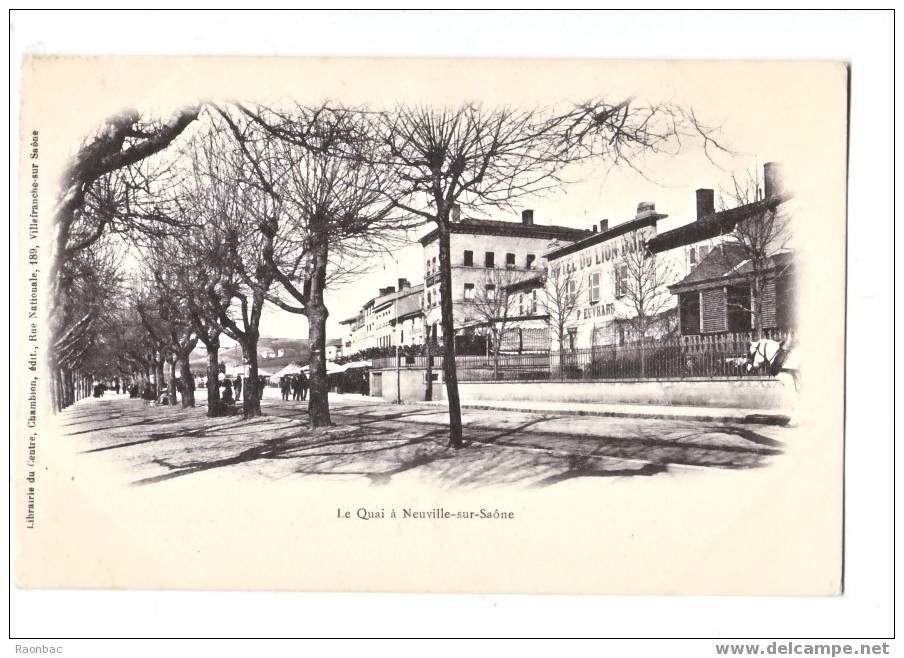 CPA----69---Neuville Sur Saone -----QUAI - Neuville Sur Saone