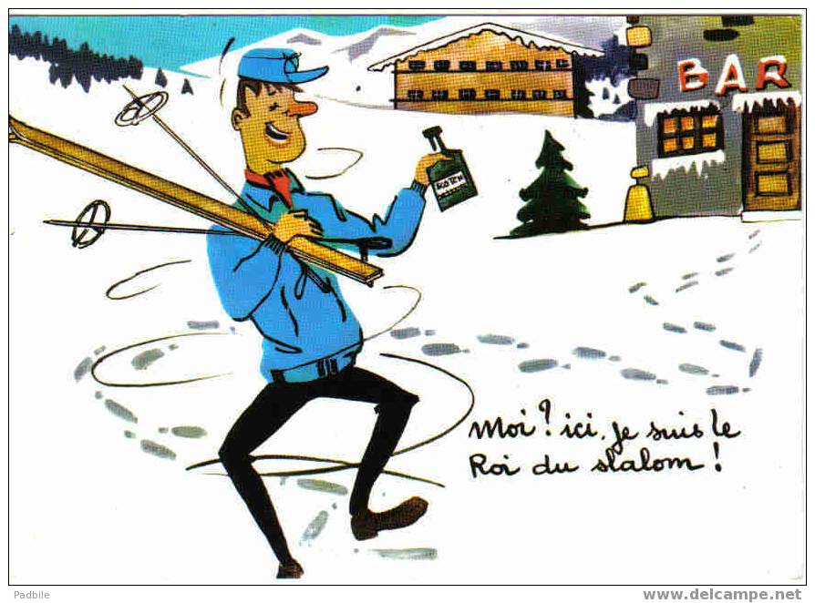 Carte Postale Les Sports D´Hiver Le Ski  Gendarme - Alpinisme