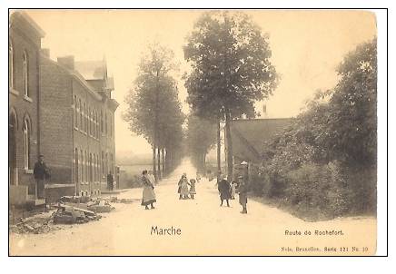 BELGIQUE MARCHE ROUTE DE ROCHEFORT - Marche-en-Famenne