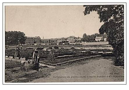 CPA 91 VERRIERES LE BUISSON - Vue Generale Des Etablissements Vilmorin Andrieux - Plantations - Verrieres Le Buisson