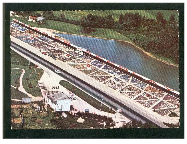 Exposition De Poteries D' Accolay à APPOIGNY (vue Aérienne Station Service ESSO  COMBIER CIM 892590) - Appoigny