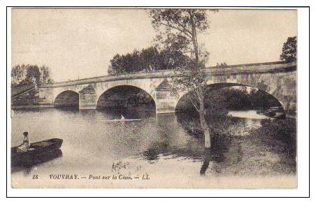 VOUVRAY . PONT SUR LA CISSE - Vouvray