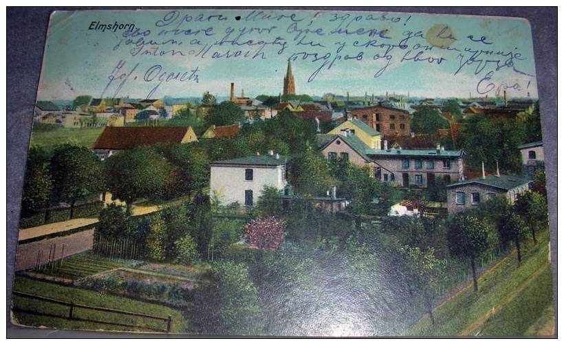 Germany, Elmshorn, Vintage Postcard - Elmshorn