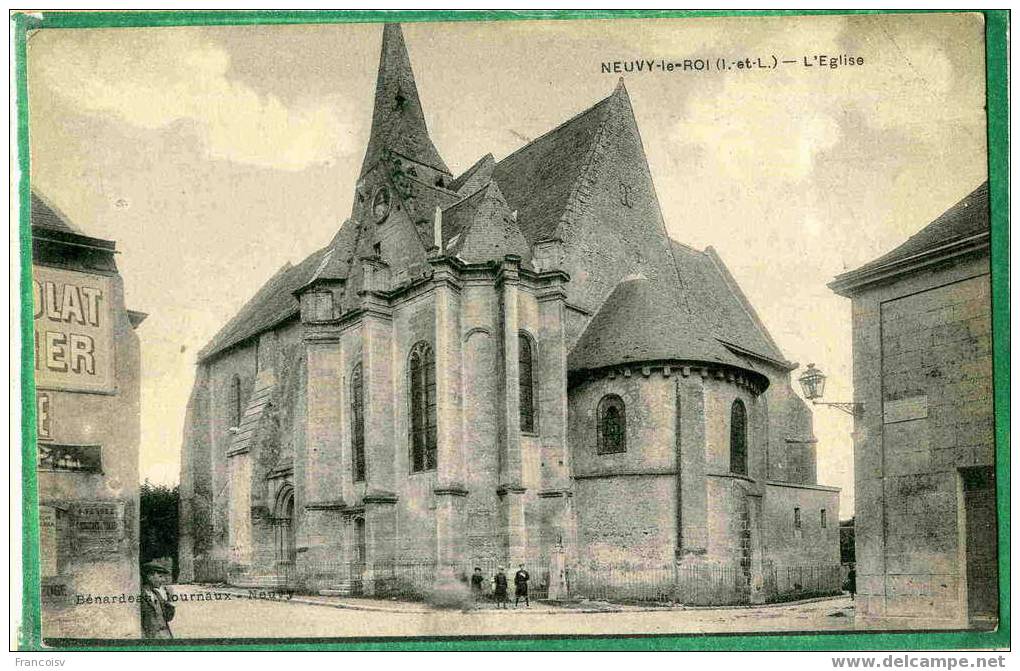 Neuvy Le Roi I&L L'eglise - Neuvy-le-Roi