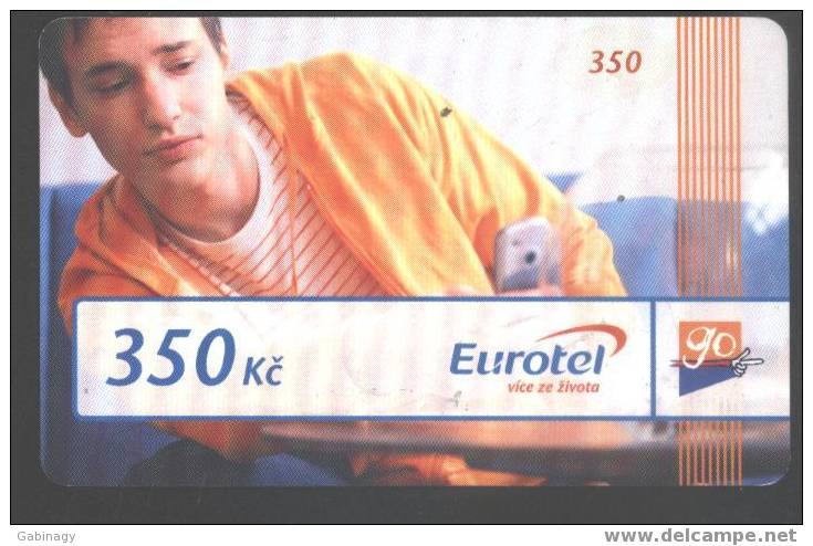 CZECH REPUBLIC - EUROTEL - PREPAID - 350KC - Slovacchia