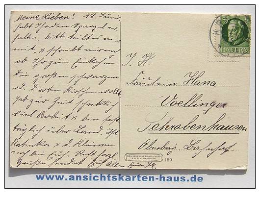 D 4444 - Kreuz Von Saarburg ... - Ak, Um 1916 Gelaufen - Lothringen