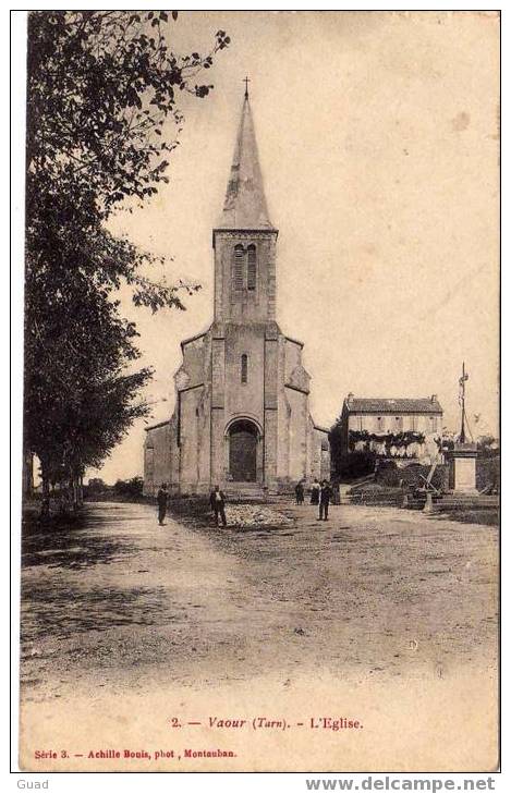 VAOUR - L'EGLISE - Vaour