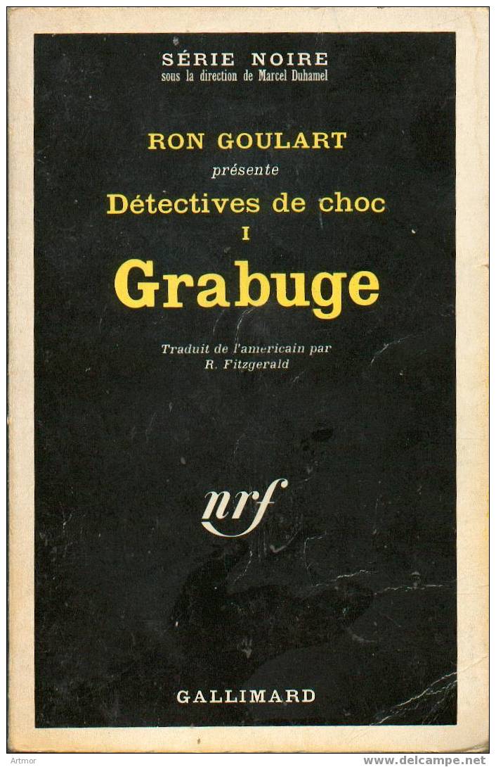 SERIE NOIRE  N° 1256 - EO 1969 - GOULART - GRABUGE ( DETECTIVE DE CHOC 1) - Série Noire