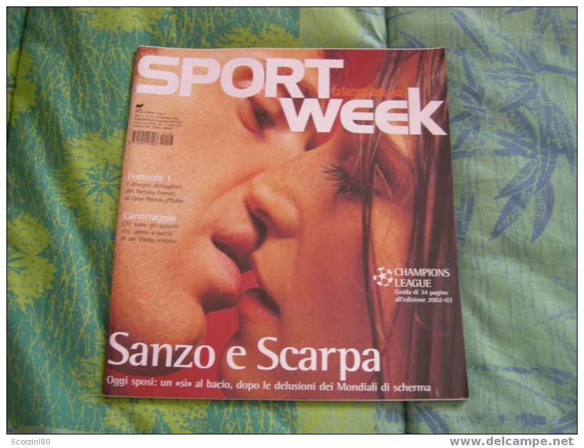 Sport Week N° 128 (2002) SANZO SCARPA - Sport