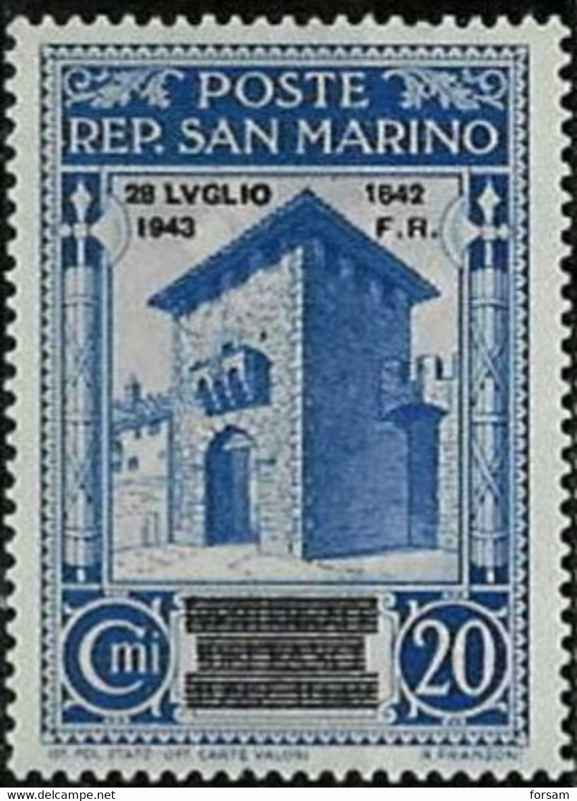 SAN MARINO..1943..Michel # 273...MLH. - Neufs