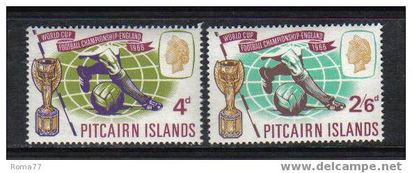 692 - PITCAIRN, 1966 : World Cup Football Championship  *** - Pitcairneilanden