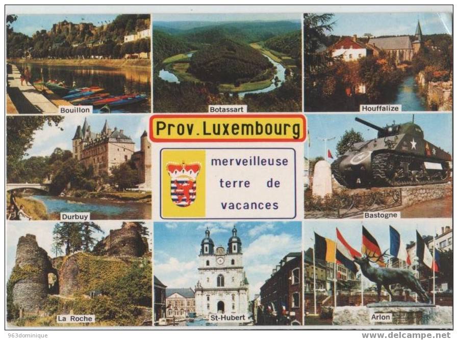 Prov. Luxembourg - Bouillon Botassart Houffalize Durbuy Bastogne La Roche St. Hubert Arlon - Merveilleuse Terre Vacances - Sonstige & Ohne Zuordnung