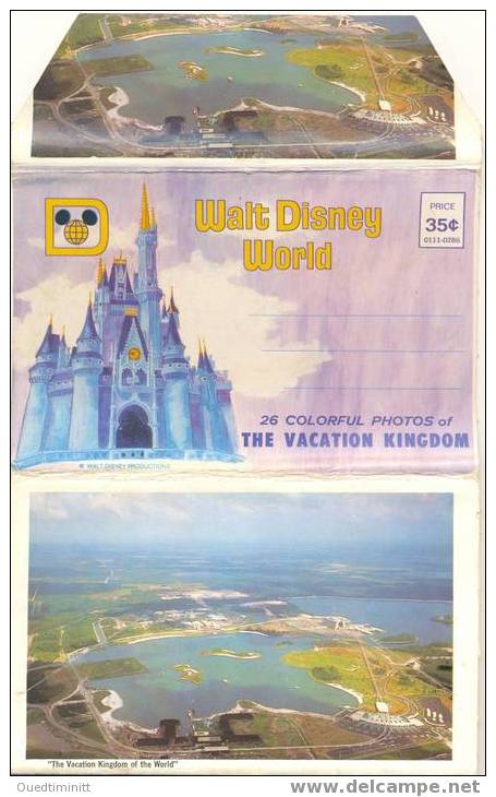 Disney World.Pochette Complète De 26 Cpsm Coul. - Disneyworld