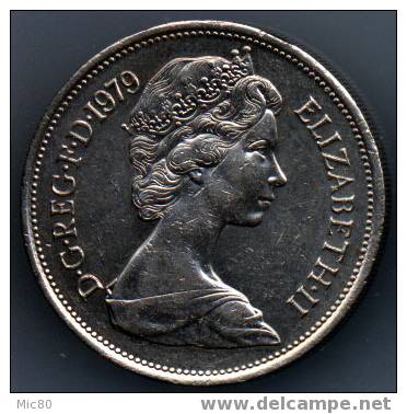 Grande-Bretagne 10 Pence 1979 Sup - 10 Pence & 10 New Pence